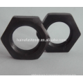 DIN 934 noix mince hexagonale en acier au carbone